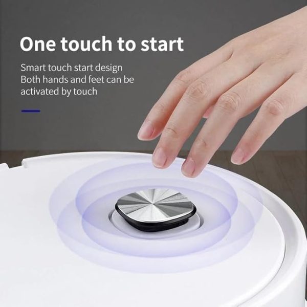 JAZARI Robotic Vacuum Cleaner GLS30 Mah - Image 3