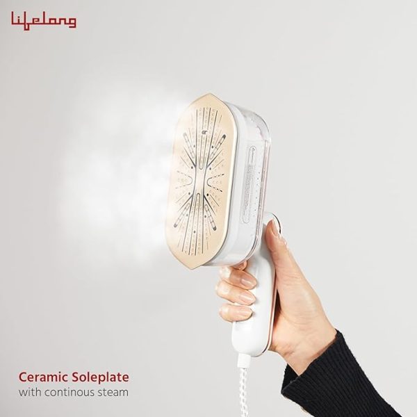 Lifelong 1250 Watt Steam Iron Press For Clothes - Image 3