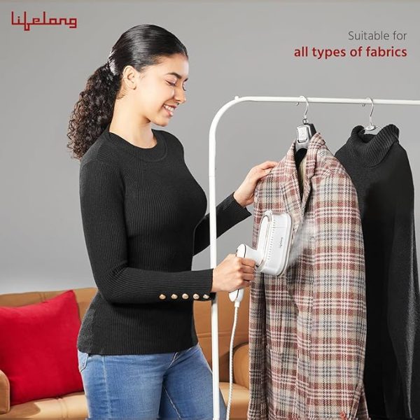 Lifelong 1250 Watt Steam Iron Press For Clothes - Image 4