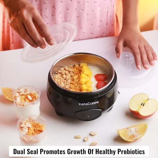 InstaCuppa Automatic Probiotic-Rich Yogurt Maker - Image 3